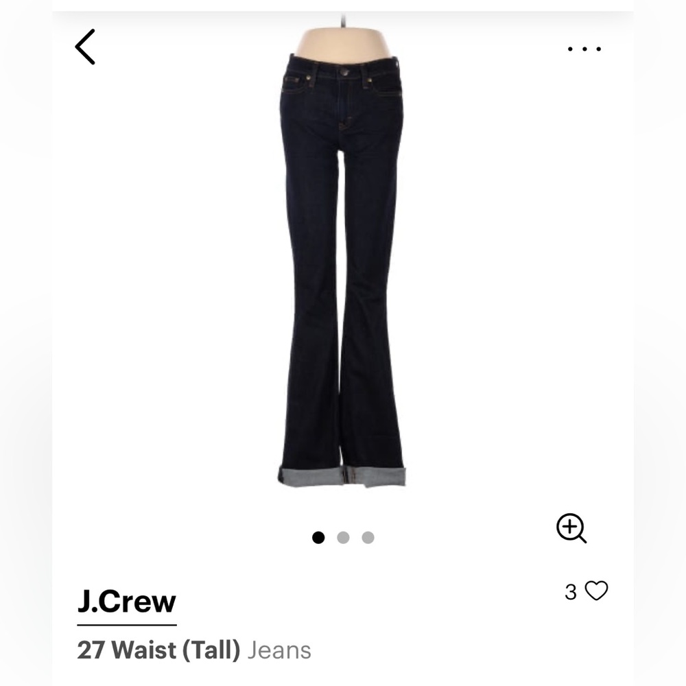 J.Crew denim jeans, excellent condition
